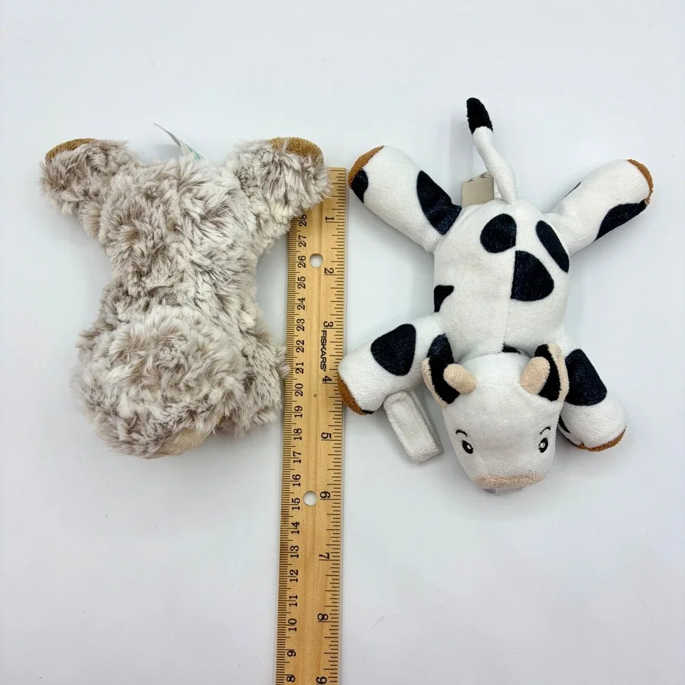RaZbaby Sloth RaZbuddy & Philips Avent Cow Plush Pacifier Holder Bundle 2pc 2023